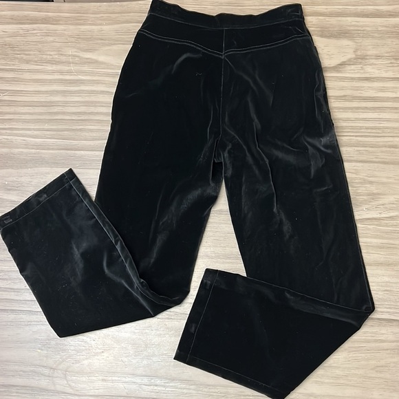ST.JOHN COLLECTION VELVET TROUSER STYLE PANTS 6 - Picture 3 of 10